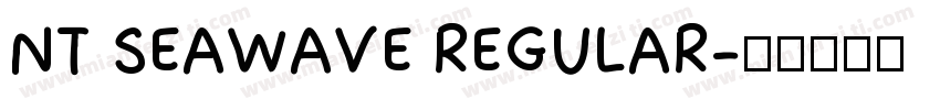NT SEAWAVE REGULAR字体转换
